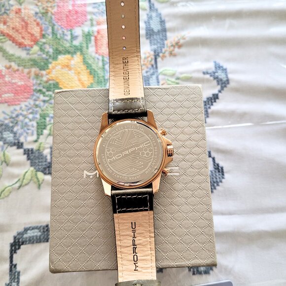 Morphic M57 Series MPH5706 Chronograph Leather Men's Watch - Picture 4 of 7